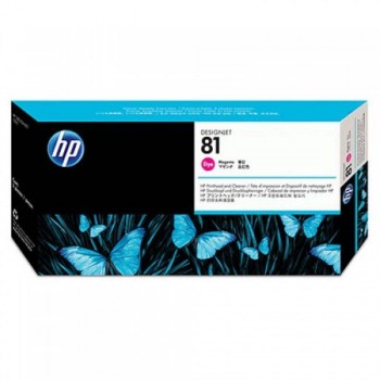 HP 81 Magenta Dye Printhead and Printhead Cleaner (C4952A)