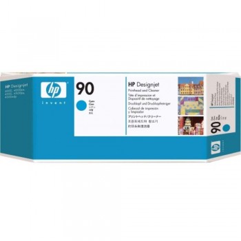 HP 90 DesignJet Printhead/Printhead Cleaner - Cyan (C5055A)