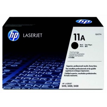 HP 11A Black LaserJet Toner Cartridge (Q6511A)