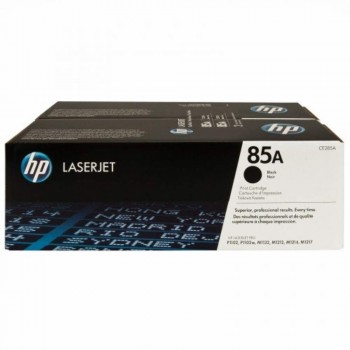 HP 85AD Black Dual Pack LaserJet Toner Cartridges (CE285AD)