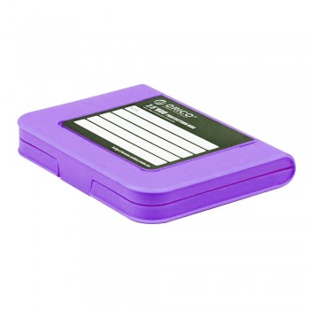 Orico PHI-25 2.5" Hard Disk Storage Protection Box Case - Purple