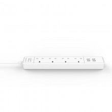 Orico Power Surge Protector 4 UK Socket with 4 USB Charging Port