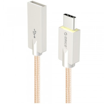 Orico HCU-10 USB Type A to Type C Charge & Sync Cable 1M - Gold