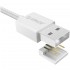 Orico MDC-10 1M Strong Nylon Braided Micro USB Fast Charging Data Cable - White (Item No: D15-82)