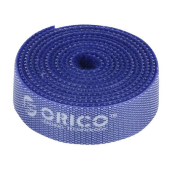 Orico CBT-1S Reusable Velcro Cable Ties 1m - Blue