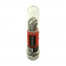 Orico N301-10 Tube Shape Micro USB Cable 1m - Silver