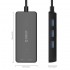 Orico H3TS-U3 Ultra Mini 3 Port USB 3.0 Hub with USB3.0 Card Reader (SD & TF card) - Black