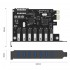 Orico PVU3-7U PCI-E to 7 USB 3.0 Port Express Card