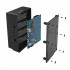 Orico 6648US3-C 2.5 & 3.5 Inch SATA2.0 USB3.0 1 To 3 Clone External Hard Drive Dock - Black (BEST)