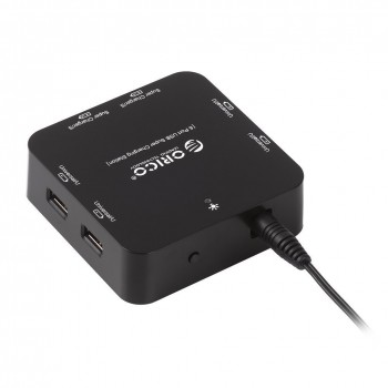 Orico DCP-6U 6 Port USB Charger 8.8A (Black)