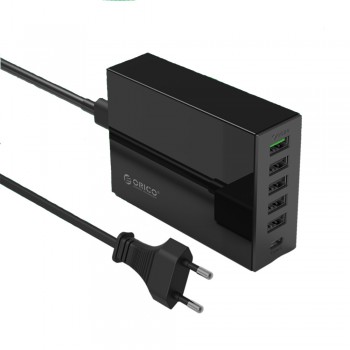 Orico TSL-6U 6 port USB Charger with QC 2.0 & Type C port