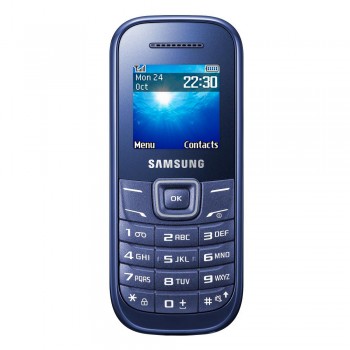 Samsung Keytone E1200 1.52â€ TFT Basic Phone - GSM 2G, 800mAh, Blue