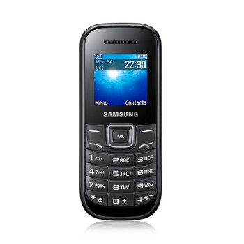Samsung Keytone E1200 1.52â€ TFT Basic Phone - GSM 2G, 800mAh, Black