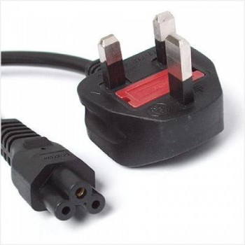3 PIN UK to Laptop, Notebook Power Cable with Fuse 1.5 m (F647-1.5M)