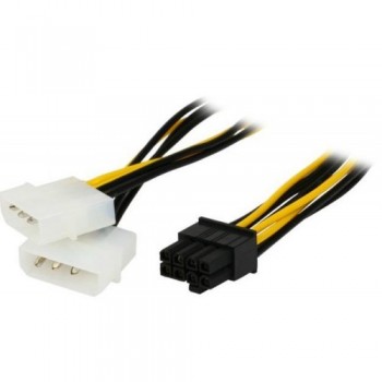 8 PIN (F) to 2 X 4 PIN (M) Power Cable (S263)