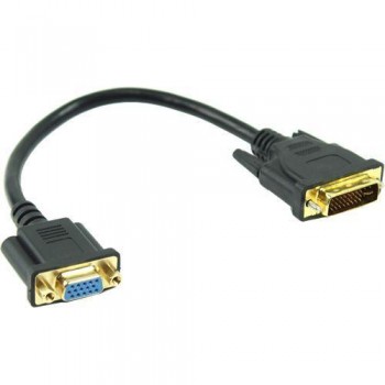 DVI 24+1 (M) to VGA (F) Cable 3 m (F1410)