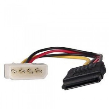 High Quality Internal 4 PIN (M) to Sata Power Cable (S187-4PINSATA)