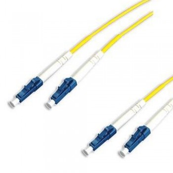 LC-LC 9/125 (OS-2) Single mode Duplex Fiber Cable 1 meter (S197)