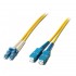 LC-SC 9/125 Single mode Duplex Fiber Patch Cable OS2 3 Meter (S041)