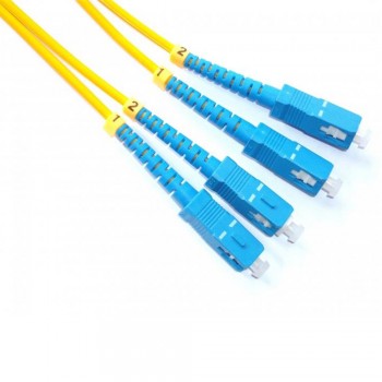 SC-SC Single Mode Duplex 9/125 Fiber Cable 3 meter (S376)