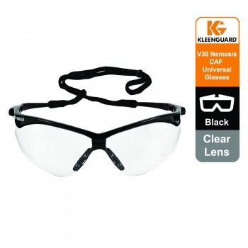 KleenGuardâ„¢ V30 Nemesis Eyewear 20378 - Clear lens, Universal, 1x1 (1 glasses)