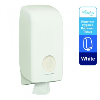 Aquariusâ„¢ Folded Toilet Tissue Dispenser 69460 - White
