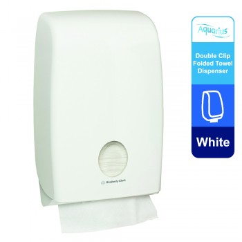 Aquariusâ„¢ Multifold Hand Towel Dispenser Double 70230 - White