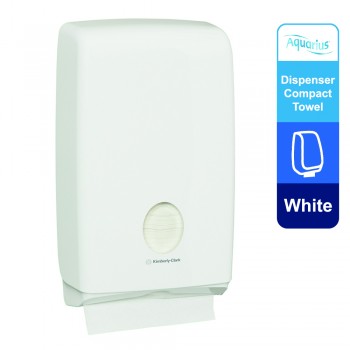 Aquariusâ„¢ Compact Hand Towel Dispenser 70240 - White