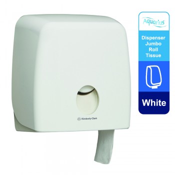 Aquariusâ„¢ Jumbo Roll Toilet Tissue Dispenser 70260 - White