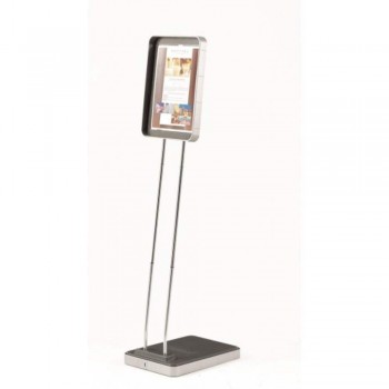 Floor Sign Holder Infostand Solo 550050 - For A4 Documents