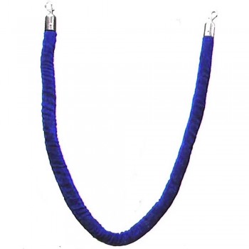 Velvet Rope for Q-Up Stand VRP-105 BLUE (Item No: G01-197BL)