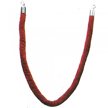 Velvet Rope for Q-Up Stand VRP-105 RED (Item No.G01-197RD)