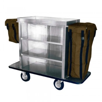 Stainless Steel Maid Trolley-MDT - 206/SS (Big) (Item No: G01-213)