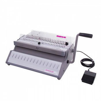 RENZ Eco 360 ComfortPlus Electric Wire O Punching & Manual Bind Type 2:1 pitch