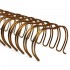 M-Bind Double Wire Bind 2:1 A4 - 7/8"(22mm) X 23 Loops, 50pcs/box, Bronze