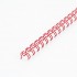 M-Bind Double Wire Bind 3:1 A4 - 1/2"(12.7mm) X 34 Loops, 100pcs/box, Red