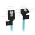 Orico 2 Pack SATA III Cable With Locking Latch, 6 Gbps, 0.5M & 0.55M