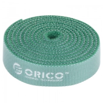 Orico CBT-1S Reusable Velcro Cable Ties 1M - Green