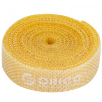 Orico CBT-1S Reusable Velcro Cable Ties 1M - Yellow