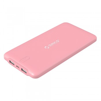 Orico LD-100 10000MAH Scharge Polymer Power Bank - Pink