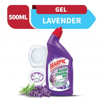 Harpic Liquid Toilet Cleaner Lavender Bottle 500ml