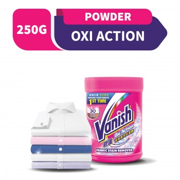 Vanish Oxi Action Fabric Stain Remover Pink Powder 250g