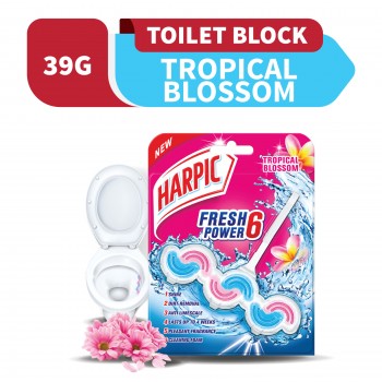 Harpic Fresh Power 6 Tropical Blossom 39g