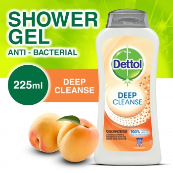 Dettol Deep Cleanse Shower Gel 225ml