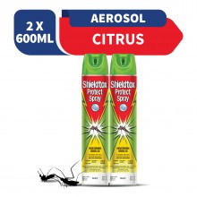 Shieldtox Protect Spray Citrus 600ml Twin Pack (600ml x 2)