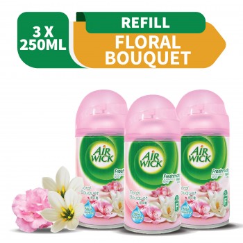 Air Wick Life Scents Freshmatic Floral Bouque Refill 250ml 2+1 (Value Pack)