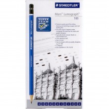 Staedtler Mars Lumograph Pencil 100-S C12