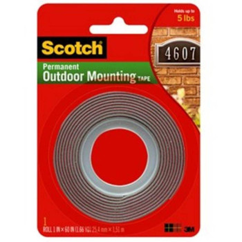 3M Exterior Mounting Tape - 25.4mm X 1.5m