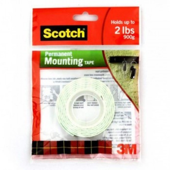 3M ScotchÂ® Mounting Tape - 18mm x 1m
