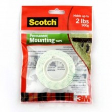 3M ScotchÂ® Mounting Tape - 12mm x 1m